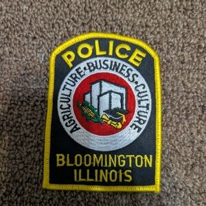 Bloomington Illinois Police Shoulder Collectables Patch